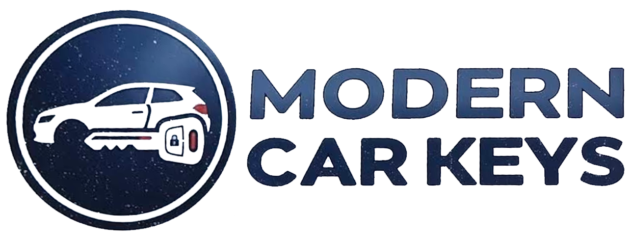 Modern Car Keys Logo
